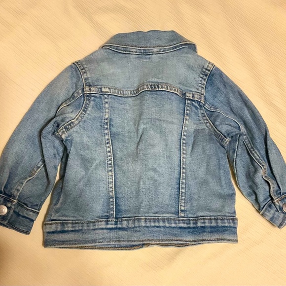 Girls Old Navy Blue Jean Jacket Classic Style - Picture 2 of 3